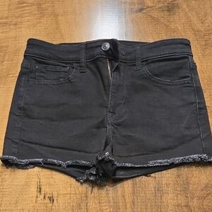 American Eagle Outfitters Black Jean Shorts